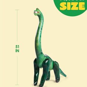 Inflatable Green Dinosaur Toy